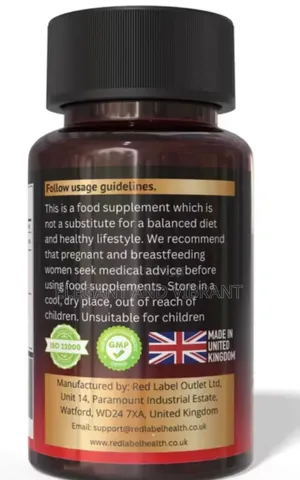 Vitamin B12 From Red Lebel UK. 365 Tablets for a Whole Year Support