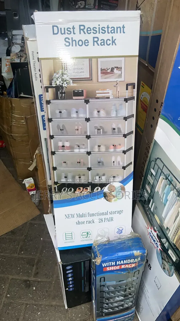 28 PAIRS Shoe Rack
