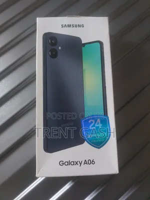 New Samsung Galaxy A06 64 GB Black
