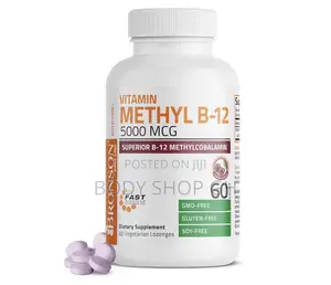 Bronson Methyl B12 5000 MCG Vitamin B12 Methylcobalamin