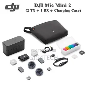 DJI Mic Mini 2 (2 TX + 1 RX + Charging Case)