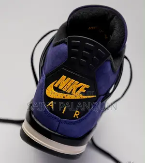 Nike Air Jordan 4 Retro "Lakers" Sneakers