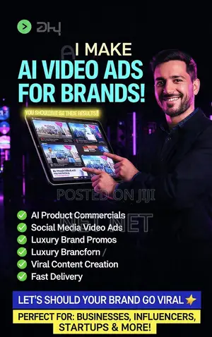 Ai Product Commercial,Video Ads,Brand Promo,Viral Content Creation
