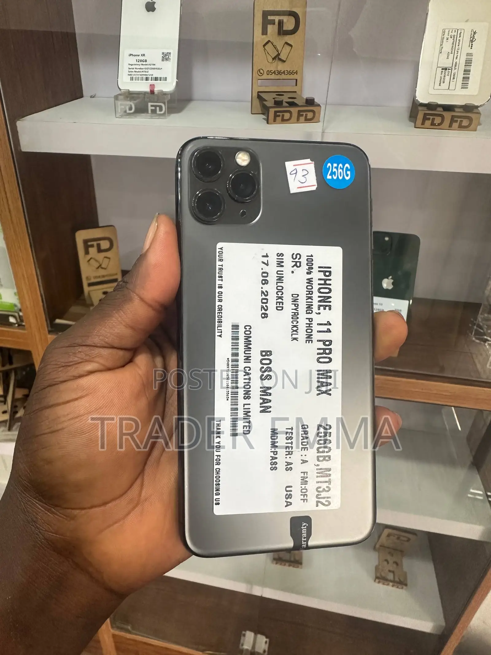 Apple iPhone 11 Pro Max 256 GB Black