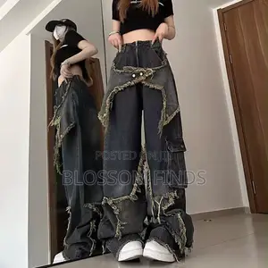 Boutique Standard Baggy Jeans for Unisex