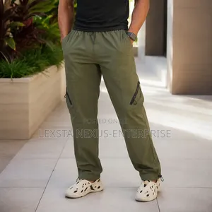 Navy Green Cargo Pants/ Trousers