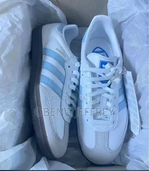 Original Adidas Samba Blue /White