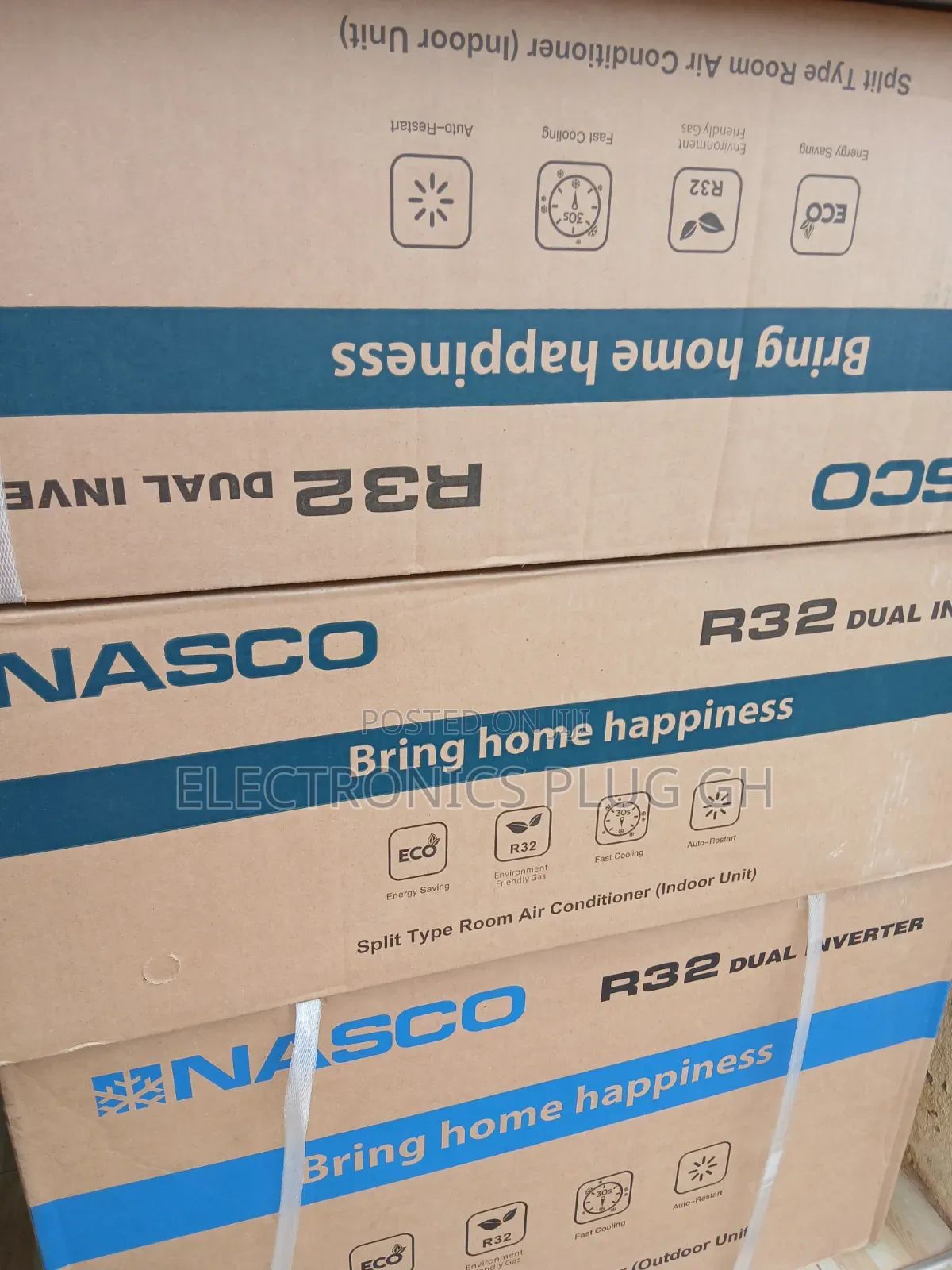 Nasco 1.5hp Inverter AC