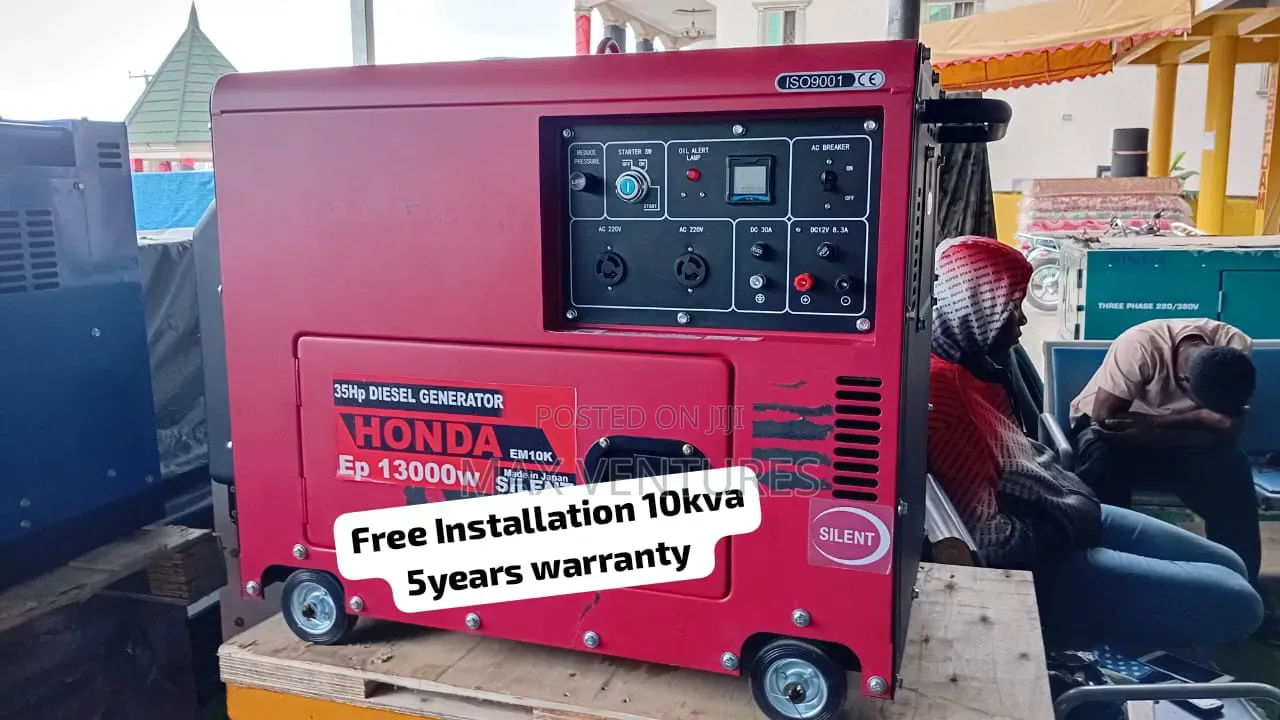 Honda 10kVA Diesel Generator – Trusted for Constant Power 10kva