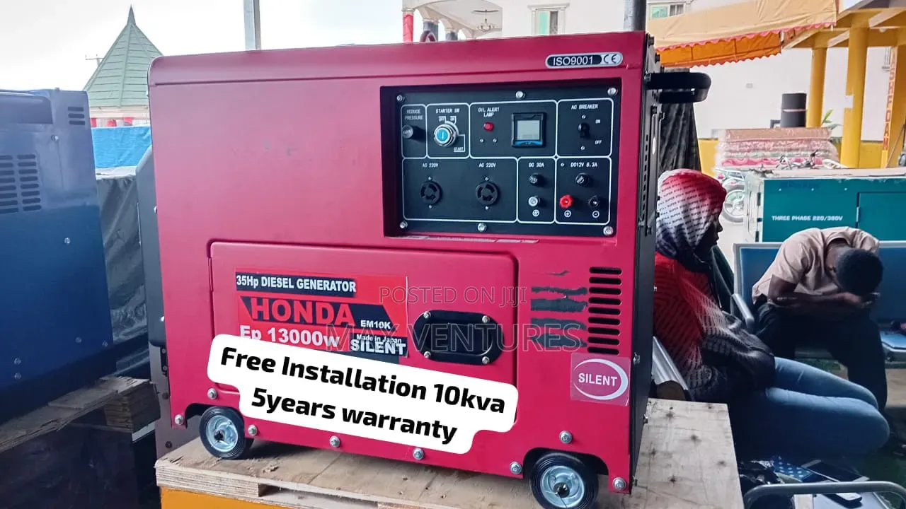Honda 10kVA Diesel Generator – Trusted for Constant Power 10kva