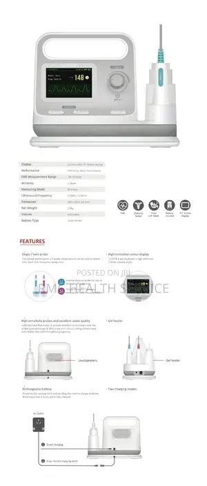 Jumper Fetal Doppler (Table Top)