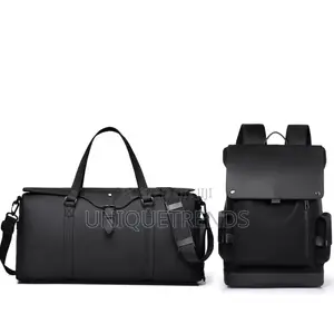 Quality Water-Resistant Travel Set (Backpack Duffle Bag)
