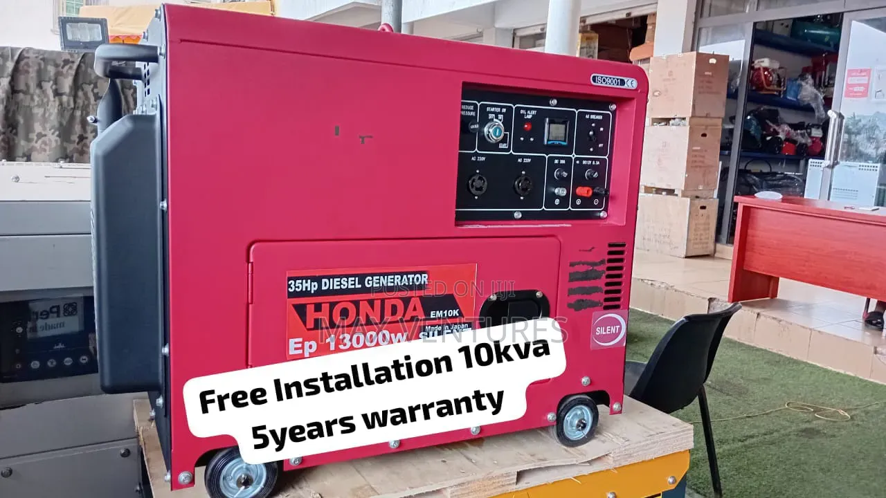 Honda 10kVA Diesel Generator – Ready for Industrial Use 10kva