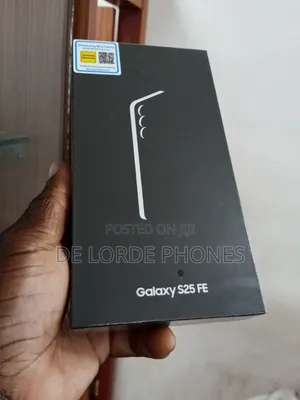 New Samsung Galaxy S25 FE 128 GB Black