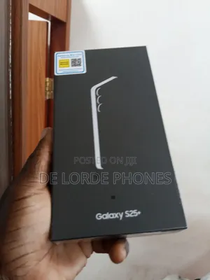 New Samsung Galaxy S25+ 256 GB Black
