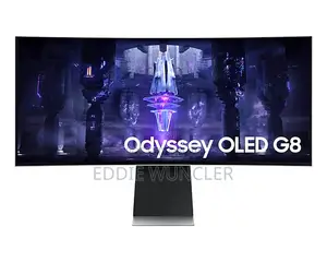 34" Samsung Odyssey G8 QD-OLED, 0.03ms GTG, 175Hz Smart Gaming Monitor