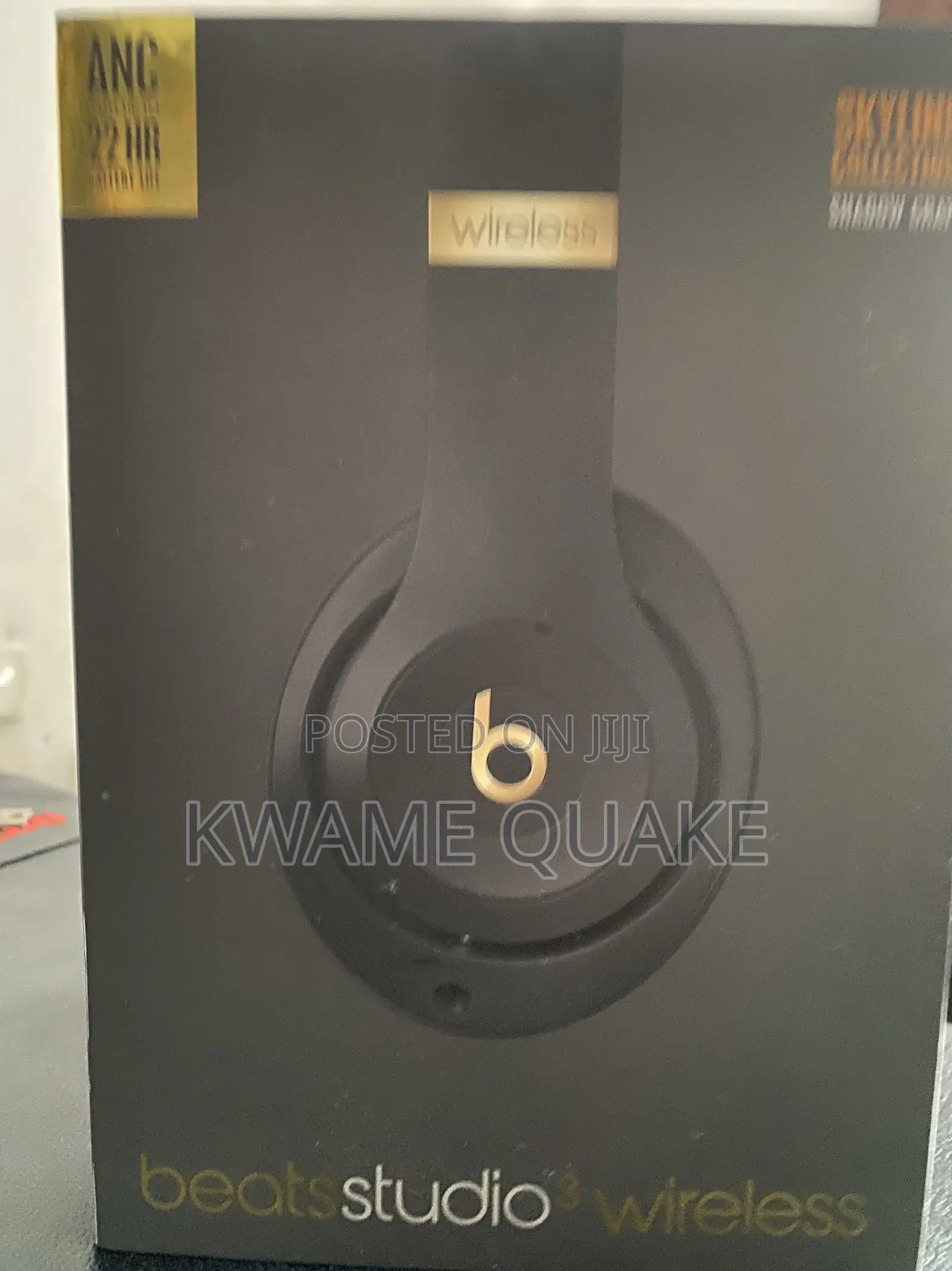 Beats Studio 3 Wireless(Packaging and Case Only)
