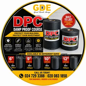 Damp Proof Course-DPC 6" (150mmx30m)