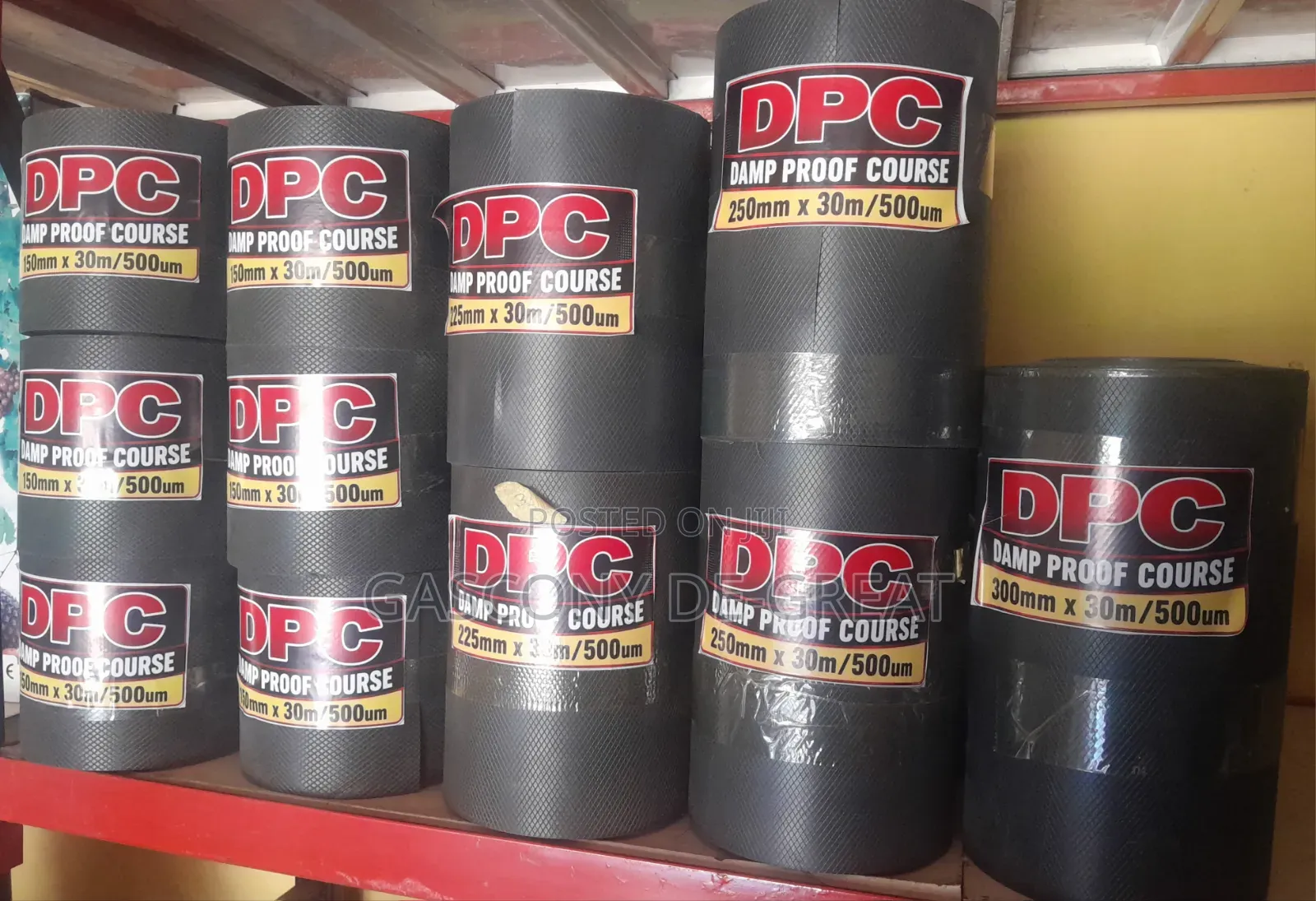 Damp Proof Course-DPC 6" (150mmx30m)