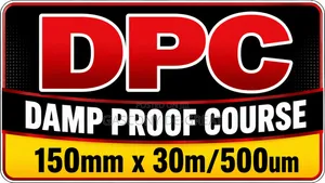 Damp Proof Course-DPC 6" (150mmx30m)
