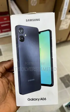 New Samsung Galaxy A06 128 GB Black