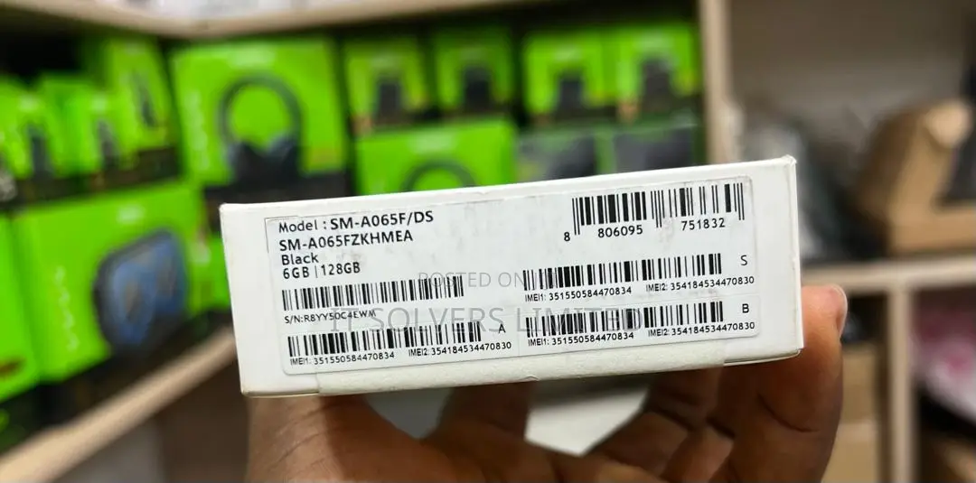 New Samsung Galaxy A06 128 GB Black