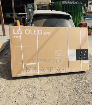 Brand New LG 77 Oled C3 Uhd Smart Television(2024 Model) Black