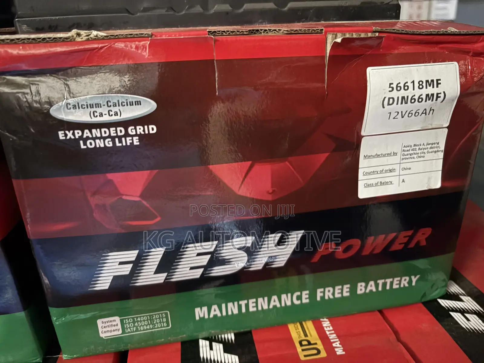 15 Plate Battery