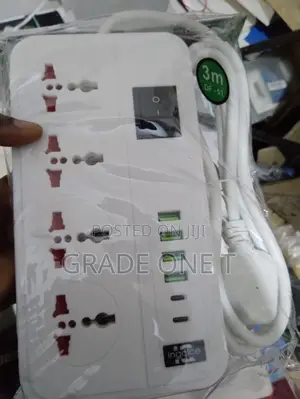 2500w Extension Board With USB and Type-C