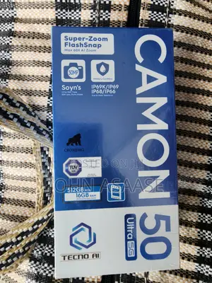 New Tecno Camon 50 Ultra 512 GB Black