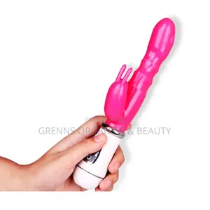 Rabbit G-Spot Vibrator Dual Stimulation USB Pink Black