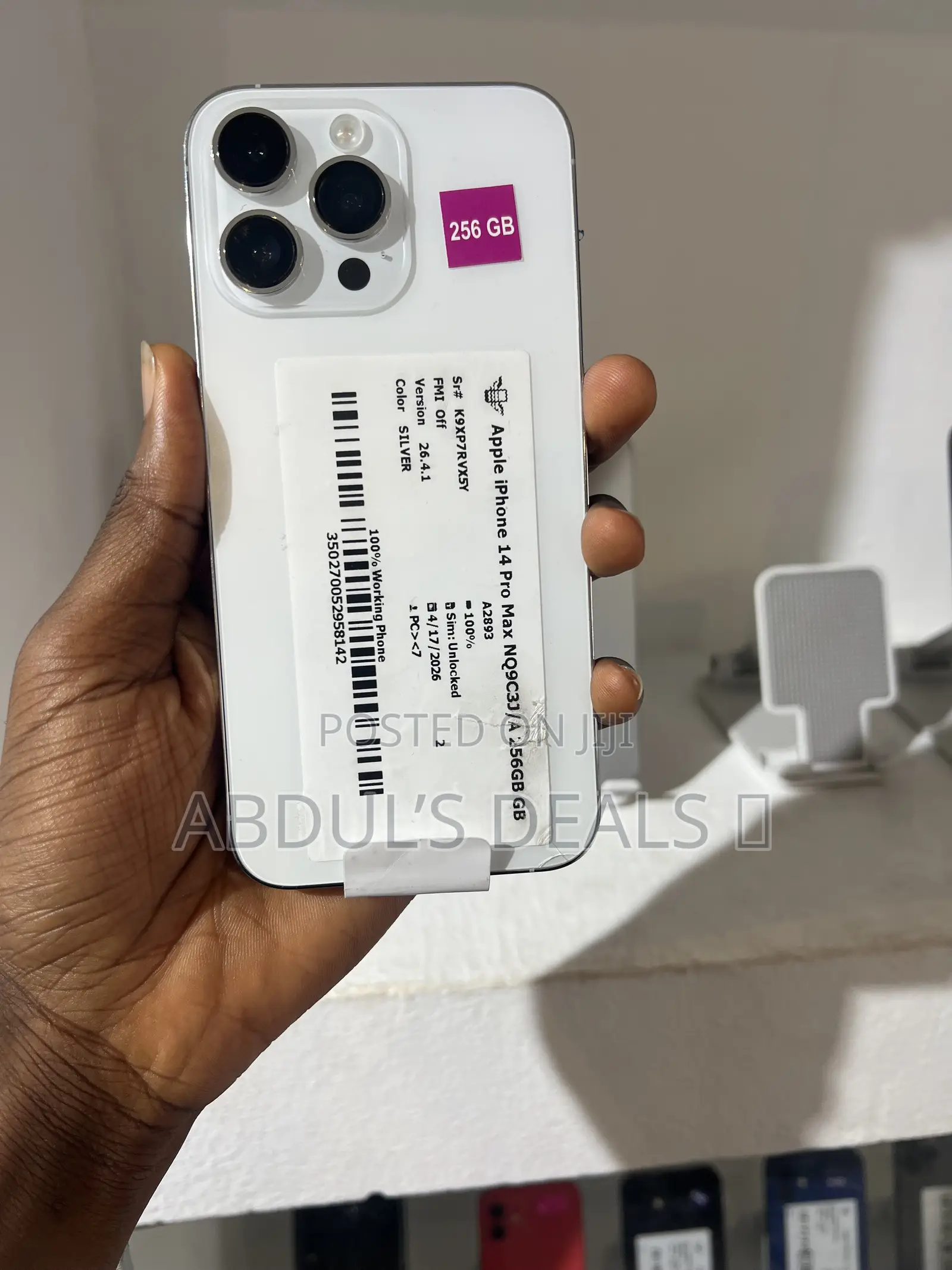 Apple iPhone 14 Pro Max 256 GB Silver
