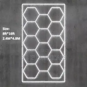 Diy Hexagonal Honeycomb Garage Led Light