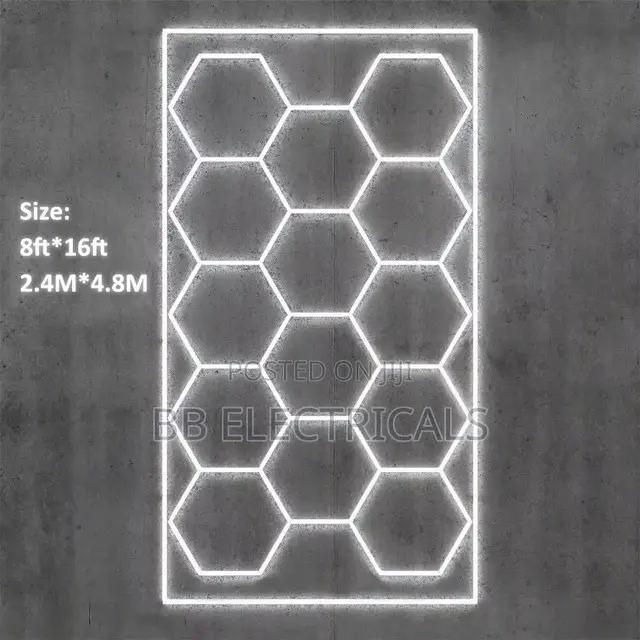 Diy Hexagonal Honeycomb Garage Led Light