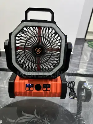 Rechargeable Fan Last 58hours (3days) Out Door and Indoor Fan