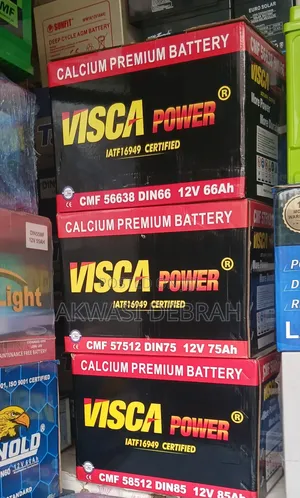 Original Visca Cars Batteries 17 Plate for All Cars