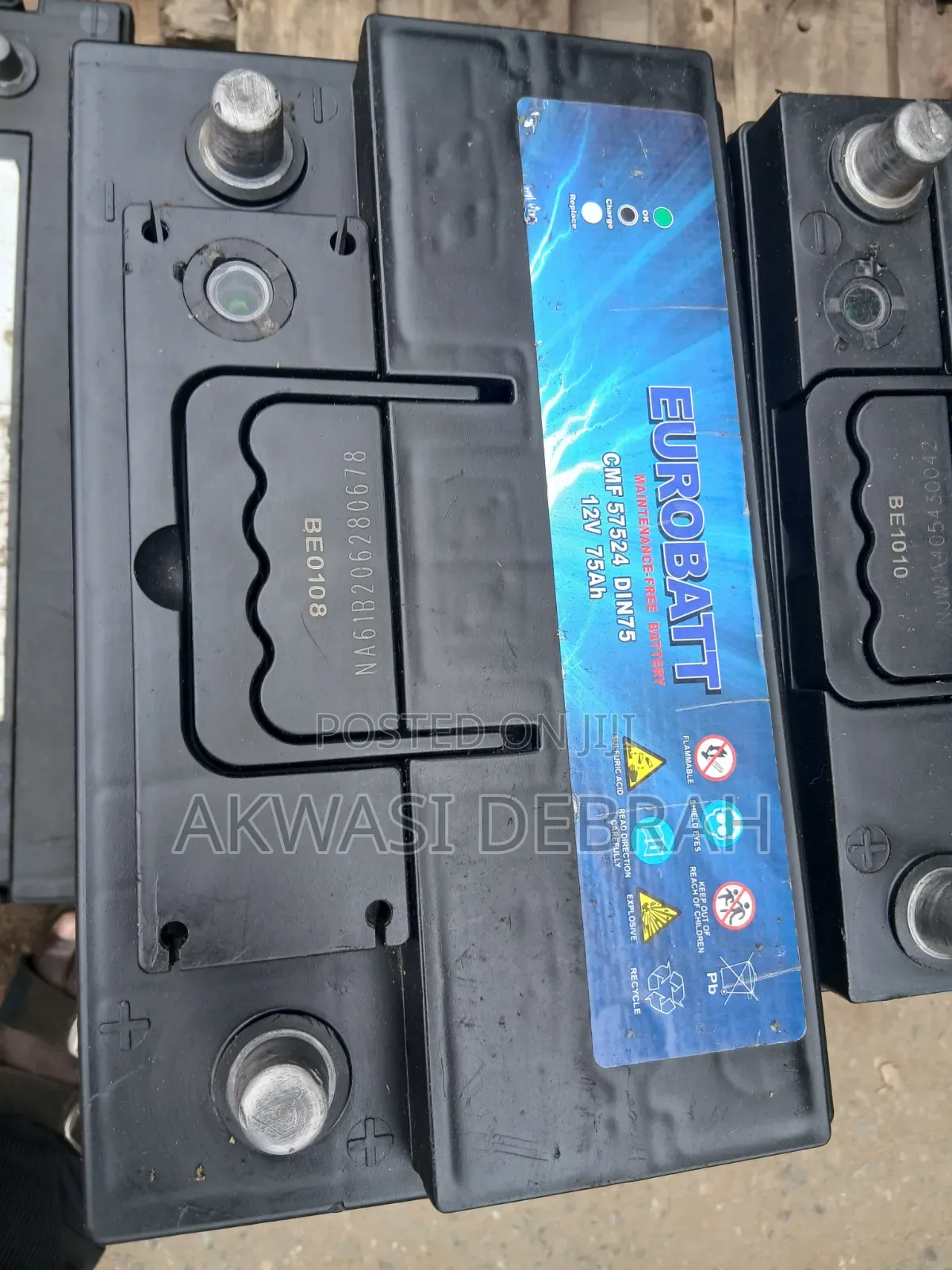 Original Eurobatt Batteries 15 Plate