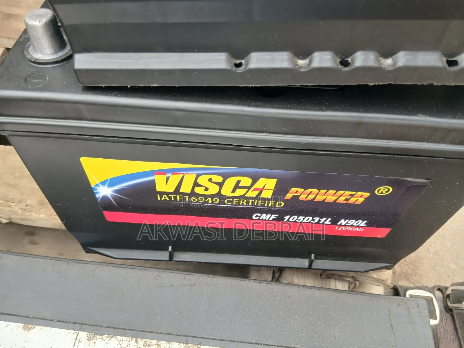 Original Visca Battery 15 17 Plate