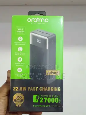 Oraimo Fast Charge Power Bank