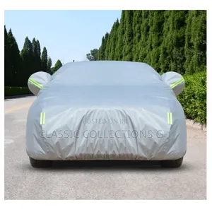 Custom UV Protected Sun Waterproof Polyester Fabric Outdoor Car Cover