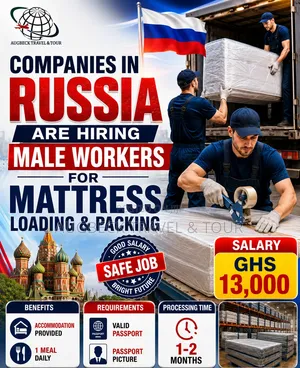 Russia Work Visa Available
