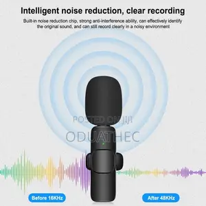 Portable Wireless Lavalier Microphone MINI Mic Live for iPhone