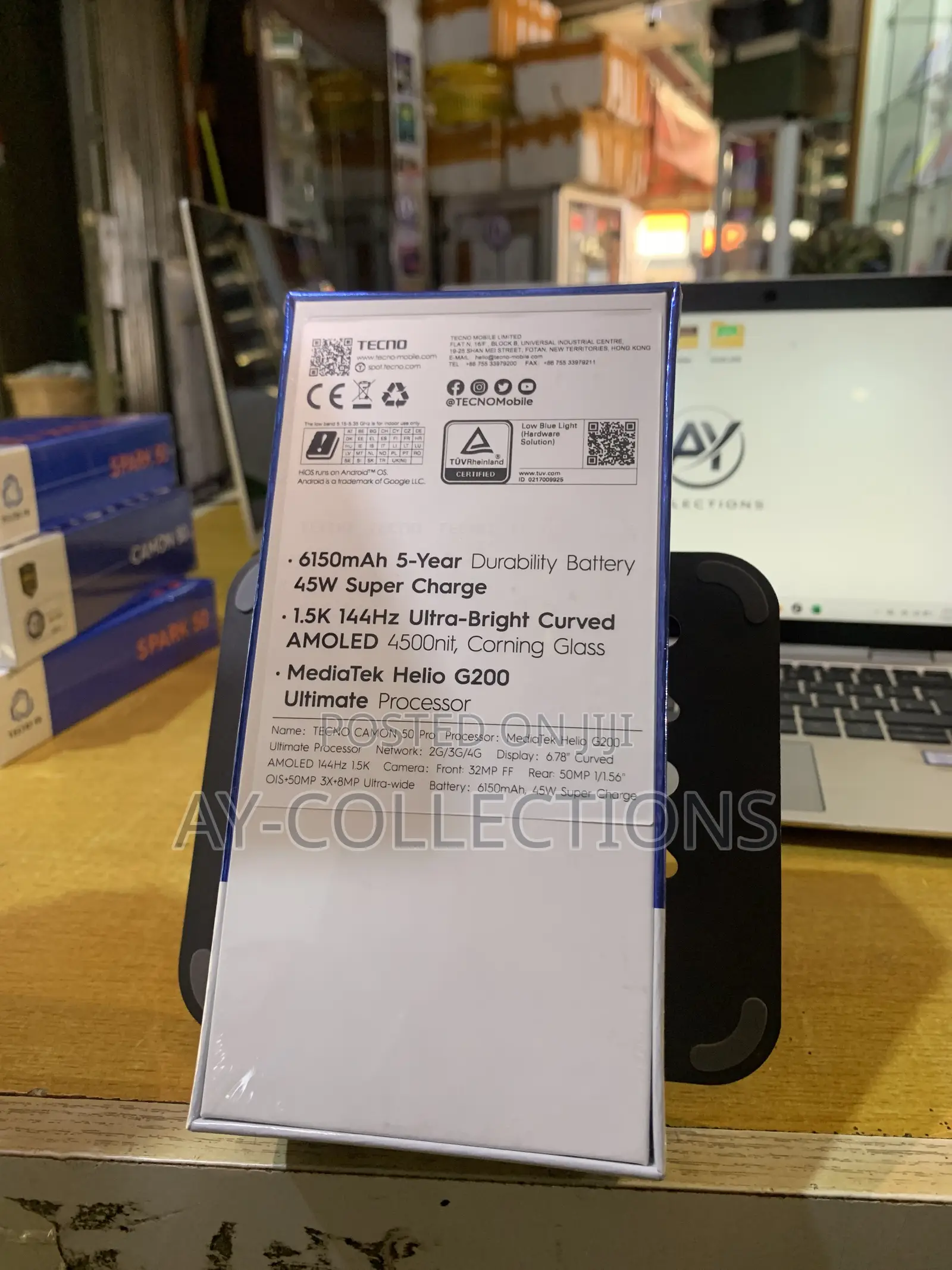 New Tecno Camon 50 Pro 256 GB
