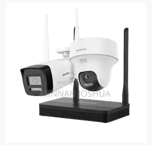 HIKVISION 4MP H.265 One Bullet + One Turret WiFi NVS