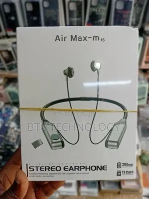 Air Max M16 Stereo Earphones