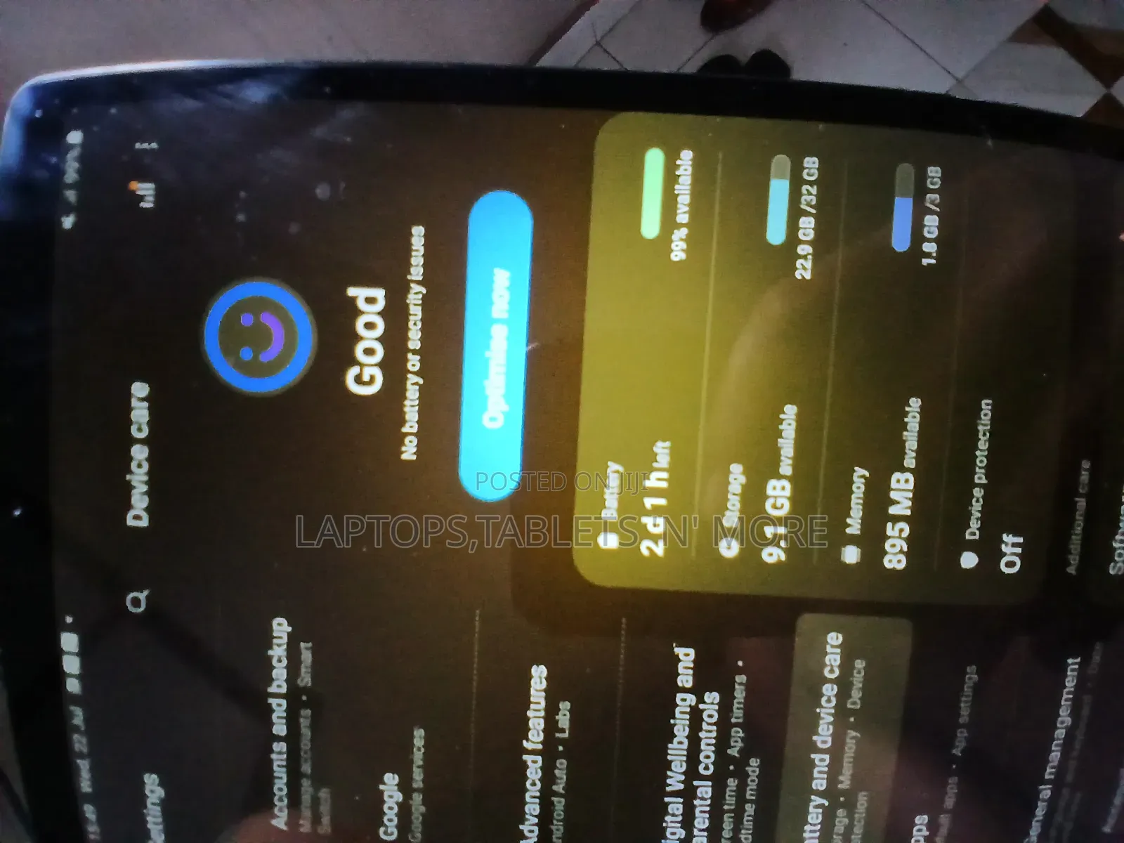 Samsung Galaxy Tab A7 Lite 32 GB Black