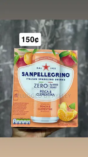 Sanpellegrino Lemon and Peach Orange