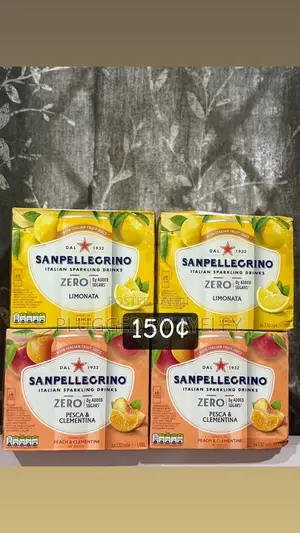 Sanpellegrino Lemon and Peach Orange