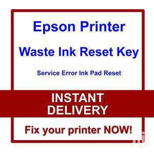 End of Service Key for Epson