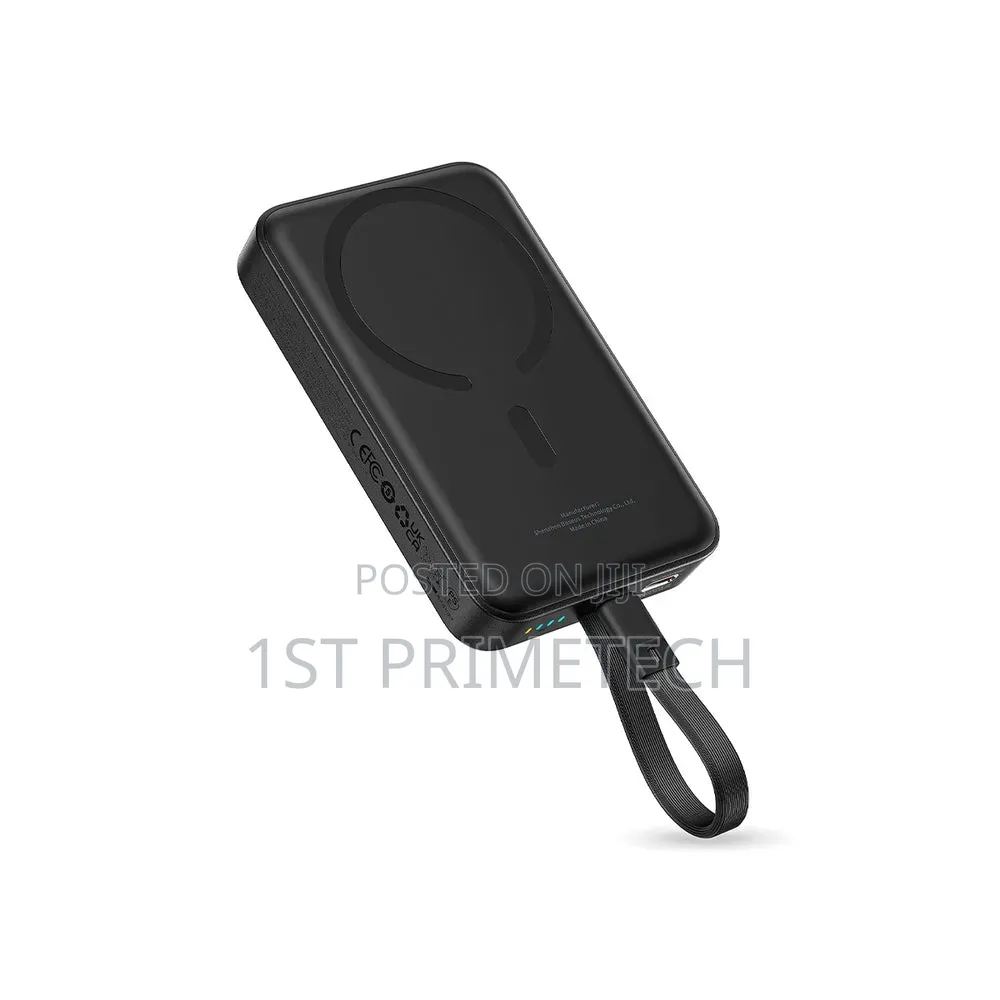 Baseus Magnetic Power Bank 30W 10000mAh With Built-in USB-C Cable